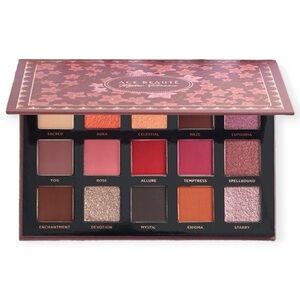 Ace Beaute Mystic Romance Eyeshadow Palette Pink Purple Matte Shimmer Glimmer